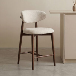 LABEL51 Barkruk Kyoto - Naturel - Superb - Laag