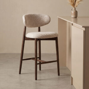 LABEL51 Barkruk Kyoto - Beige - Superb - Laag