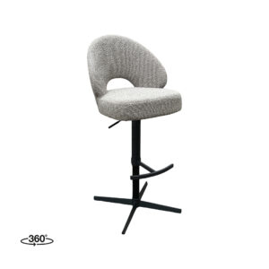 LABEL51 Barkruk Saint Tropez - Mushroom - Royal Boucle - Gaslift