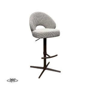 LABEL51 Barkruk Saint Tropez - Mushroom - Royal Boucle - Gaslift