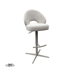 LABEL51 Barkruk Saint Tropez - Naturel - Royal Boucle - Gaslift