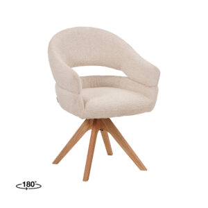 LABEL51 Eetkamerstoel Sofia - Naturel - Superb - Naturel Hout
