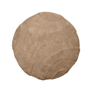 LABEL51 Vloerkleden Rima - Beige - Polyester - 200x200 cm - Rond