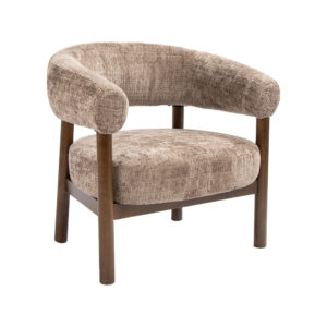 LABEL51 Fauteuil Alegra - Taupe - Cremona - One Size