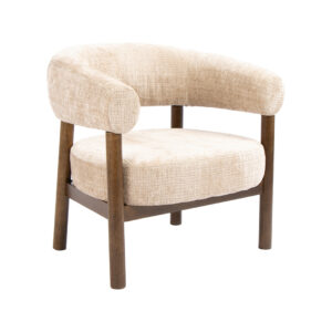 LABEL51 Fauteuil Alegra - Beige - Cremona - One Size