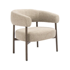 LABEL51 Fauteuil Delfina - Mushroom - Royal Boucle - One Size