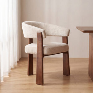 LABEL51 Eetkamerstoel Nice naturel cremona walnoot hout kopen