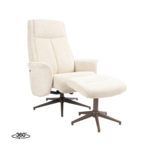 LABEL51 Fauteuil Tumba - Naturel - Raven - One Size