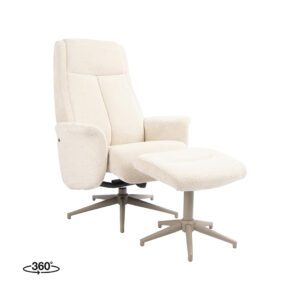 LABEL51 Fauteuil Tumba - Naturel - Raven - One Size