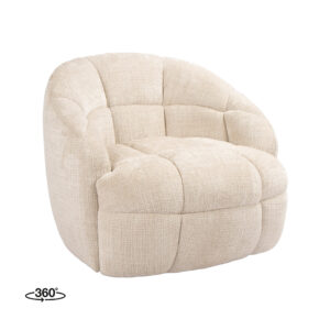 LABEL51 Fauteuil Bubble - Naturel - Cremona - One Size