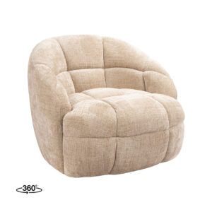 LABEL51 Fauteuil Bubble - Beige - Cremona - One Size