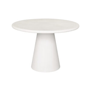 LABEL51 Eetkamertafel Elan beige concrete 110x110 cm kopen