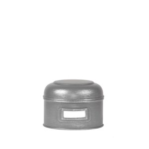 LABEL51 Box - Antiek Grijs - Metaal - S