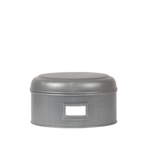 LABEL51 Box - Antiek Grijs - Metaal - L