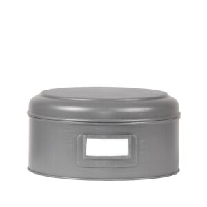 LABEL51 Box - Antiek Grijs - Metaal - XL