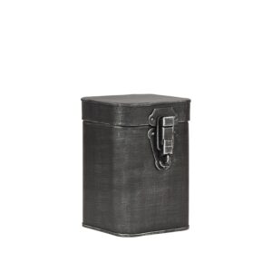 LABEL51 Opbergbox - Antiek Zwart - Metaal - M