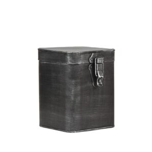 LABEL51 Opbergbox - Antiek Zwart - Metaal - L