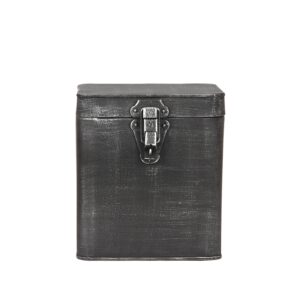 LABEL51 Opbergbox - Antiek Zwart - Metaal - XL