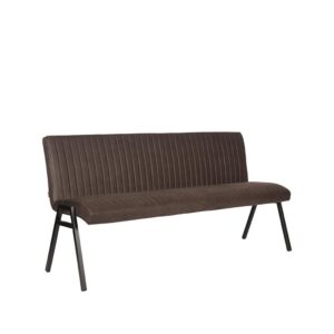 LABEL51 Eetkamerbanken Matz - Antraciet - Microvezel - 175 cm
