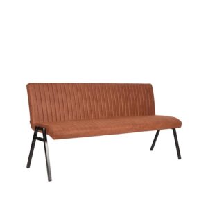 LABEL51 Eetkamerbanken Matz - Cognac - Microvezel - 175 cm