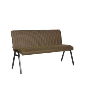 LABEL51 Eetkamerbanken Matz - Army - Microvezel - 145 cm