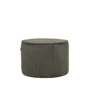 LABEL51 Poefs Tibo - Army - Ribcord - 55 cm - Rond