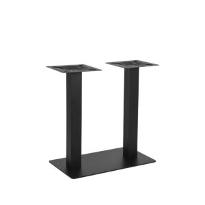 LABEL51 Eetkamertafel Table Blend - Zwart - Metaal - 72 cm - Dubbel