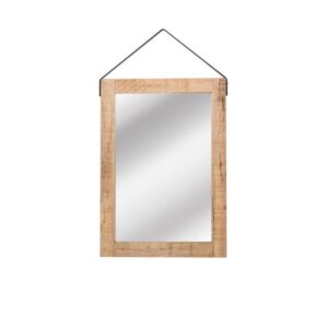 LABEL51 Spiegel Spiegel - Naturel - Mangohout - 60x85 cm