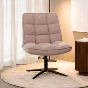 LABEL51 Fauteuil Vince - Naturel - Boucle - One Size
