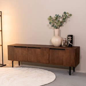 LABEL51 Tv-Meubels Rio brown espresso mangohout 180 cm kopen