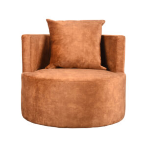 LABEL51 Fauteuil Evy - Oker - Velours - One Size