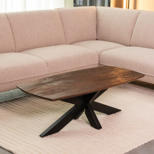 LABEL51 Salontafel Zane - Brown Espresso - Mangohout - 120 cm
