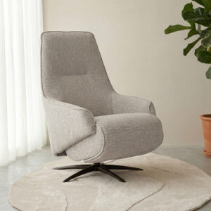 LABEL51 Fauteuil Odense - Naturel - Royal Boucle - One Size