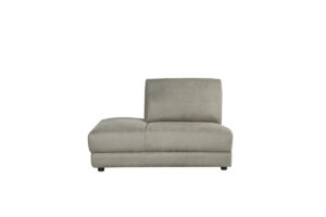 LABEL51 Bank Tivoli taupe micro suede ottomane links kopen