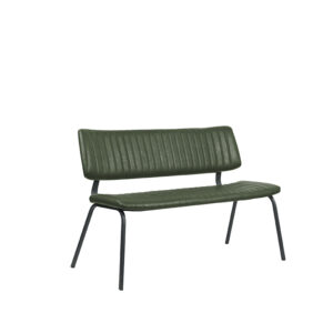 LABEL51 Eetkamerbanken Gusto - Hunter - Kunstleder - 120 cm