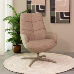 LABEL51 Fauteuil Winston - Taupe - Canyon - One Size