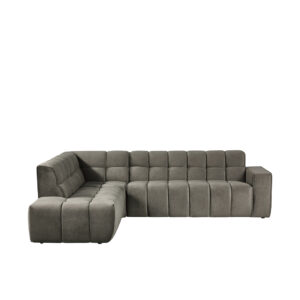 LABEL51 Hoekbank Valentino - Taupe - Cosmo - Hoekbank Links