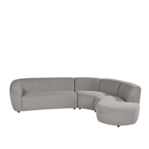 LABEL51 Hoekbank Florence - Mushroom - Royal Boucle - Hoekbank Rechts