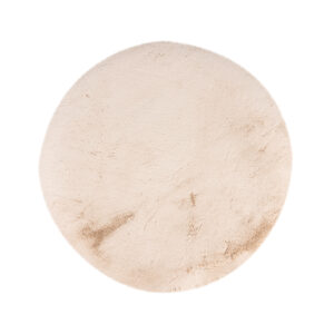 LABEL51 Vloerkleden Indy - Beige - Polyester - 200x200 cm - Rond
