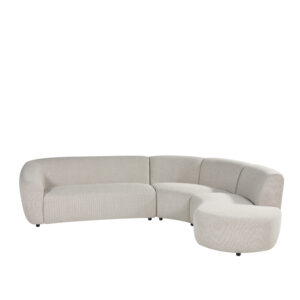 LABEL51 Hoekbank Florence - Naturel - Royal Boucle - Hoekbank Rechts