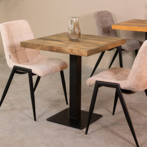 LABEL51 Eetkamertafel Table Blend - Naturel - Mangohout - 70 cm Straight