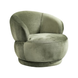 LABEL51 Fauteuil Lobby - Hunter - Fluweel - One Size