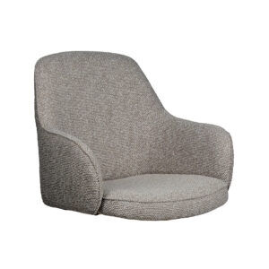 LABEL51 Eetkamerstoel The Chair Studio mushroom royal boucle kopen
