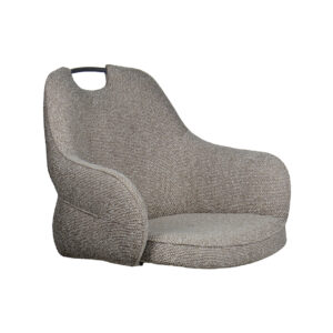 LABEL51 Eetkamerstoel The Chair Studio mushroom royal boucle kopen