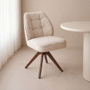 LABEL51 Eetkamerstoel Yuto naturel prestige walnoot hout kopen