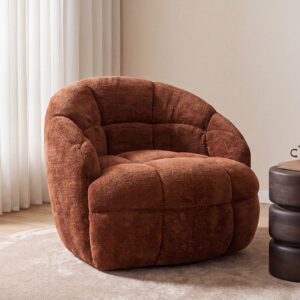 LABEL51 Fauteuil Bubble burgundy ruby kopen