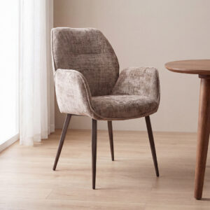 LABEL51 Eetkamerstoel Mayson taupe cremona brons metaal kopen