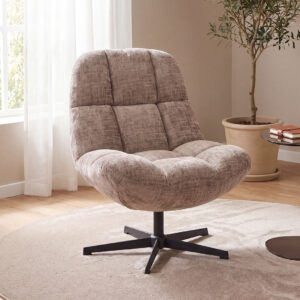LABEL51 Fauteuil Cocoon taupe cremona kopen