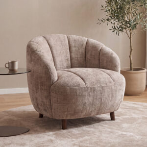 LABEL51 Fauteuil Vera taupe cremona kopen