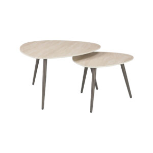 LABEL51 Salontafel Alba naturel keramiek 84 cm kopen